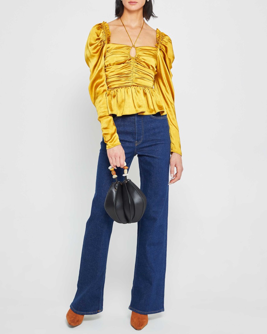 Clothing kourt | Rummer Top Mustard