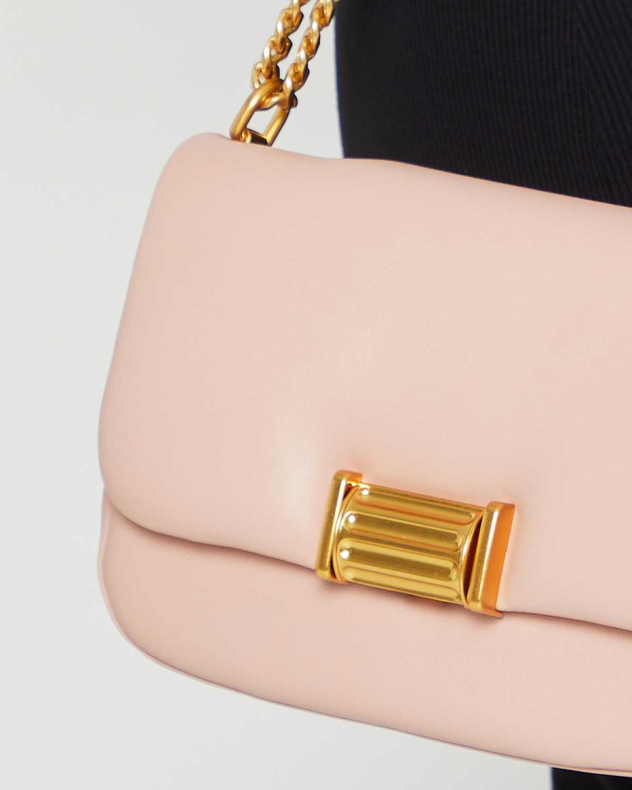 Accessories Kunogigi | Fufu Leather Small Bag Powder Pink