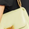 Accessories Kunogigi | Fufu Leather Small Bag Sage Green