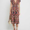 Clothing o.p.t | Viansa Dress Red Geo Print