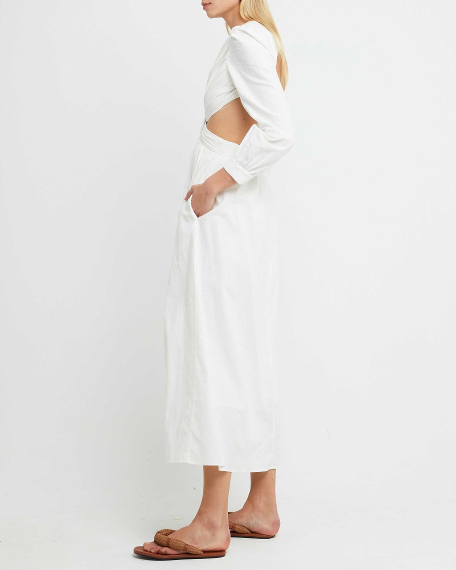 Clothing o.p.t | Kimia Dress White