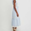 Clothing o.p.t | Holly Cotton Dress Light Blue