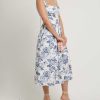 Clothing o.p.t | Pearla Dress Blue Toile