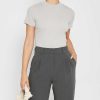 Clothing kourt | Payton Knit Top Light Grey