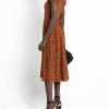 Clothing kourt | Cyra Dress Brown Dots