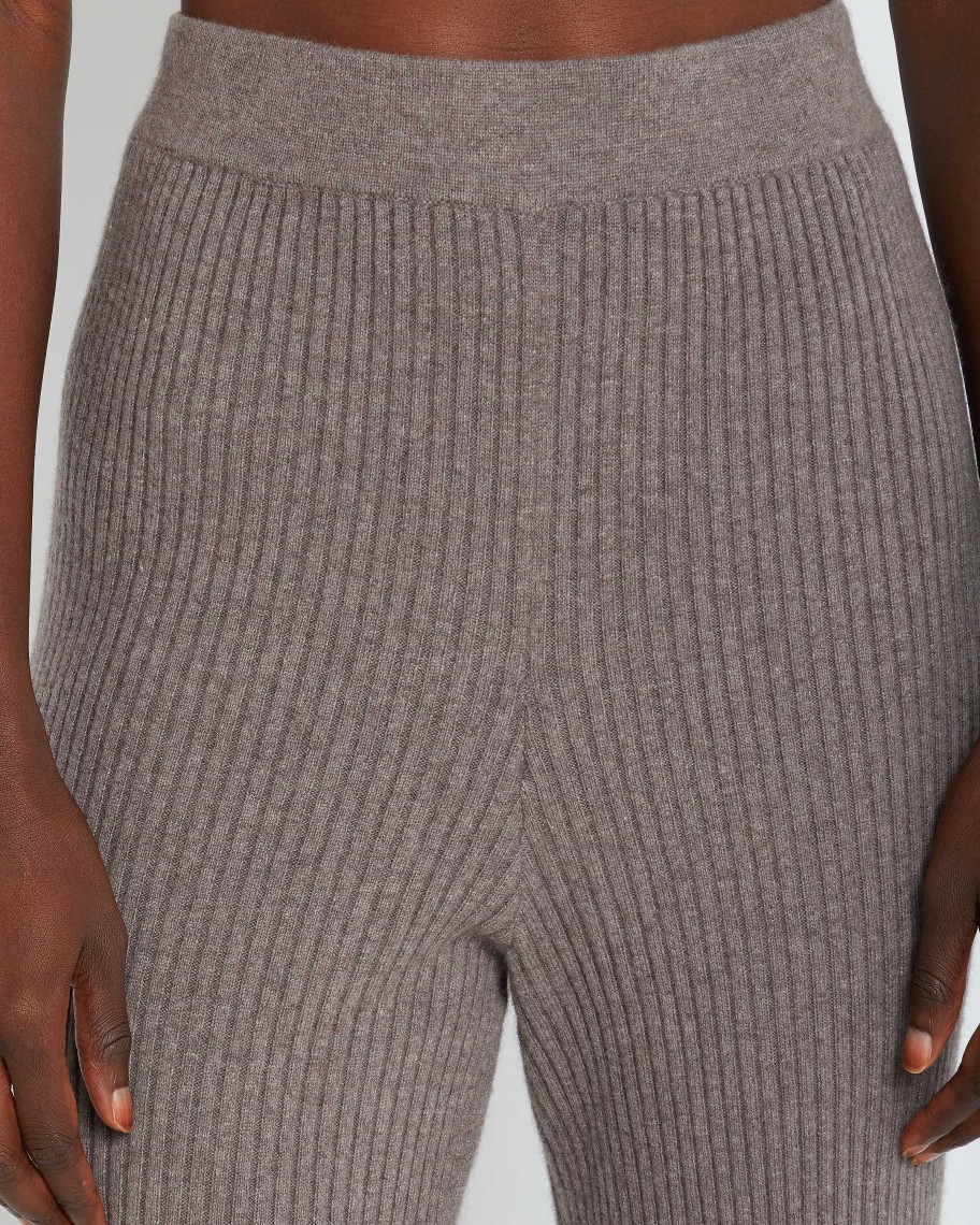 Clothing CAARA | Capua Wool Cashmere Pant Warm Grey