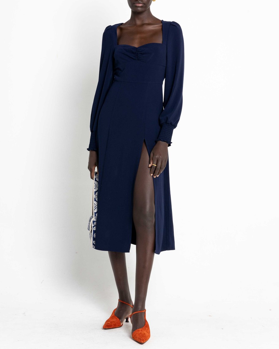 Clothing o.p.t | Eleanor Dress Navy