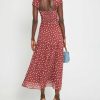 Clothing o.p.t | Selma Dress Brown Polka Dot