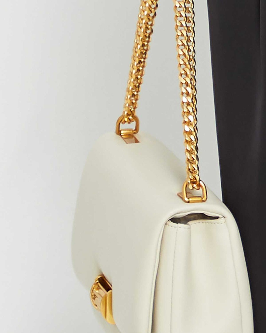 Accessories Kunogigi | Fufu Leather Classic Bag Bone