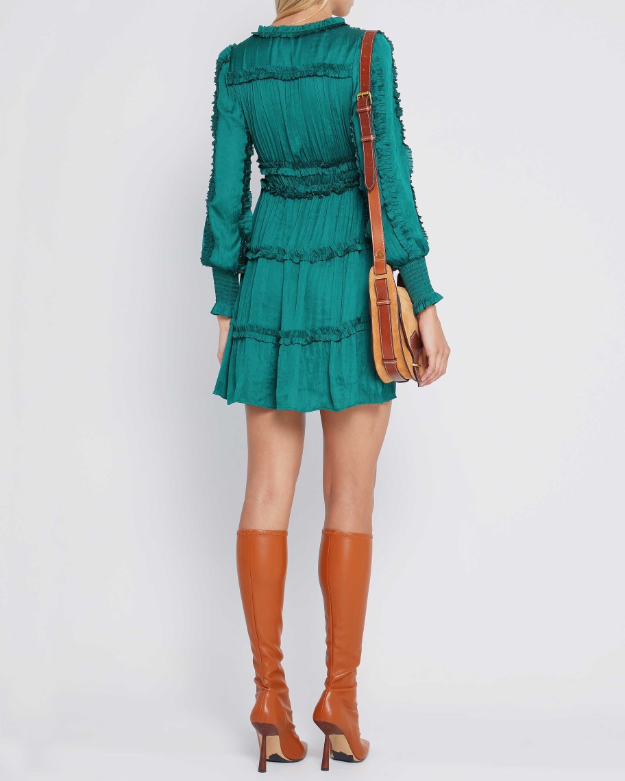 Clothing o.p.t | Tianna Mini Dress Hunter Green