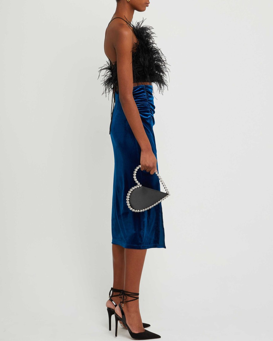 Clothing kourt | Tibi Skirt Dark Blue