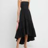 Clothing o.p.t | Dionne Cotton Dress Black