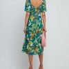 Clothing o.p.t | Violetta Midi Dress Tropical Palm