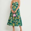 Clothing o.p.t | Terry Dress Tropical Palm