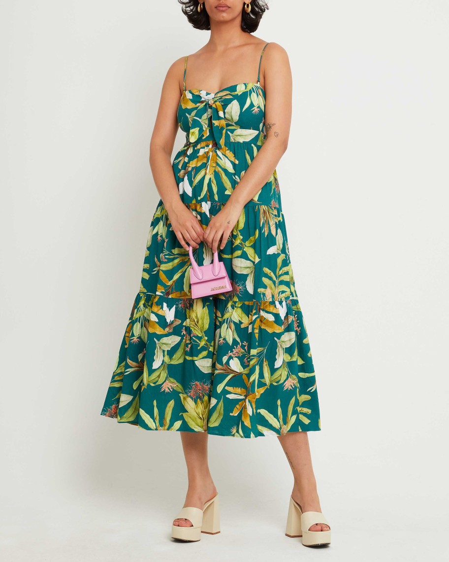 Clothing o.p.t | Terry Dress Tropical Palm