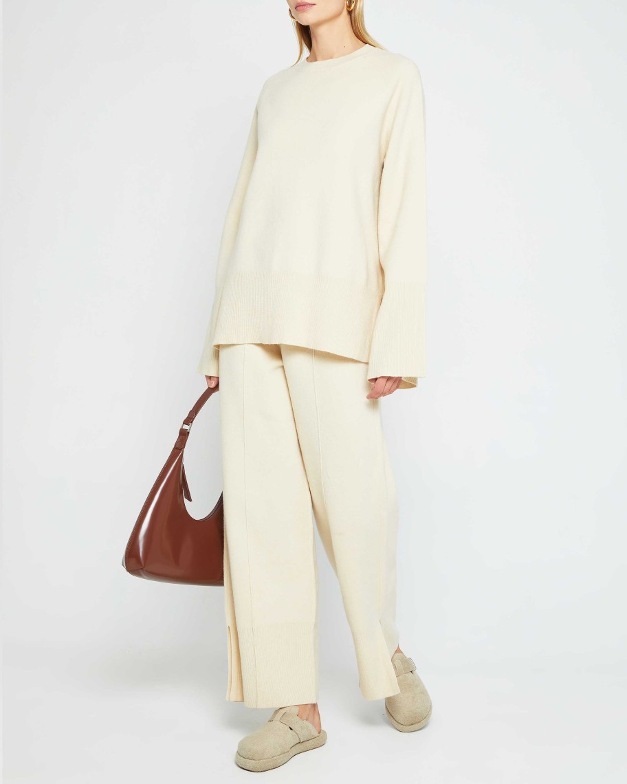 Clothing CAARA | Miles Oversized Set Cream