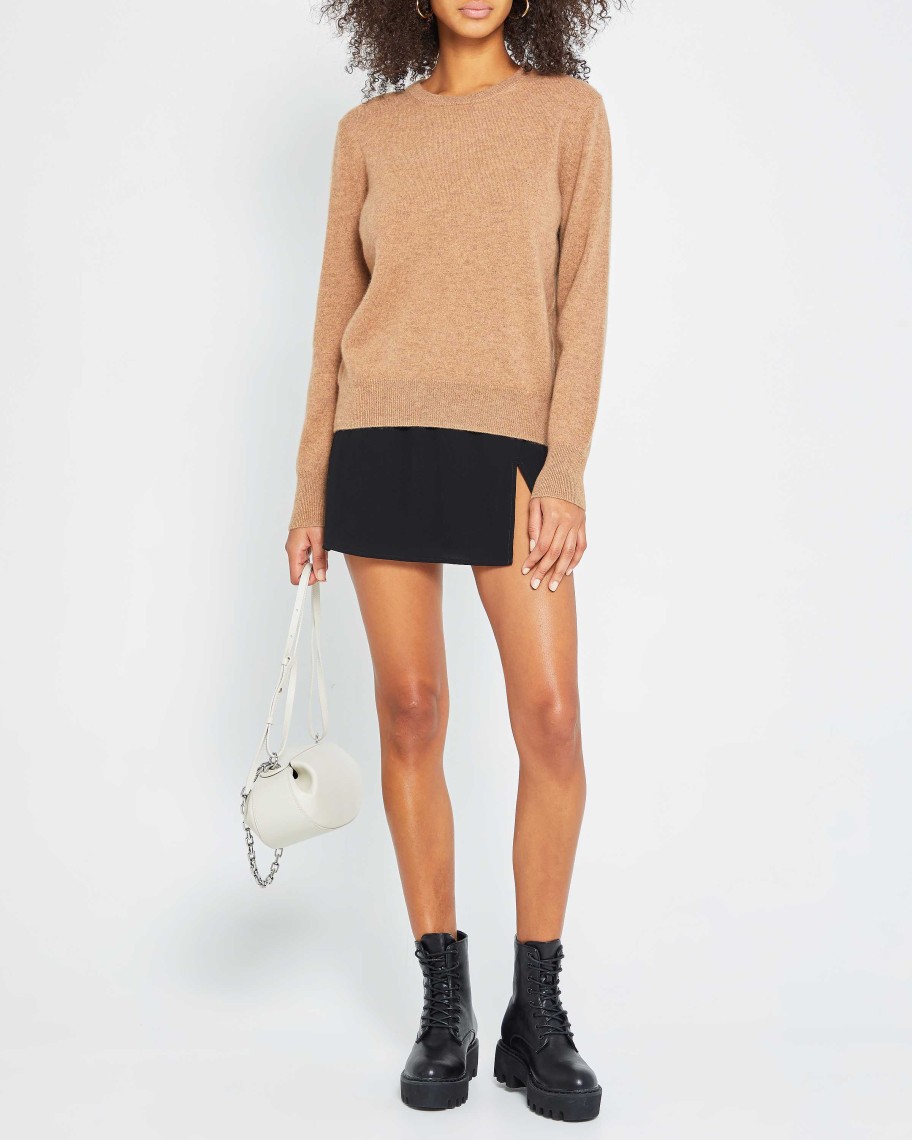 Clothing CAARA | Scarlet Cashmere Sweater Camel