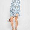 Clothing o.p.t | Swarnala Dress Blue White Floral