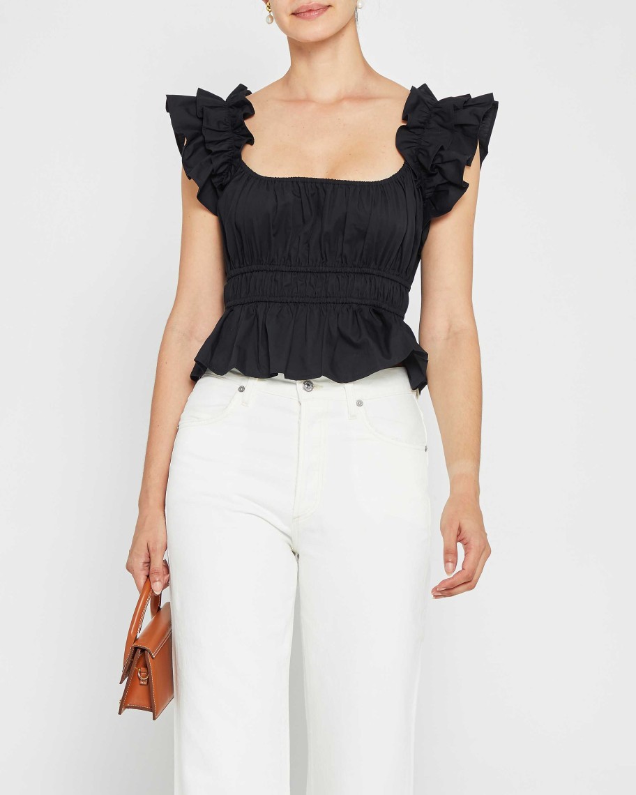 Clothing kourt | Avery Top Black