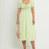 Clothing o.p.t | Aita Dress Green Gingham