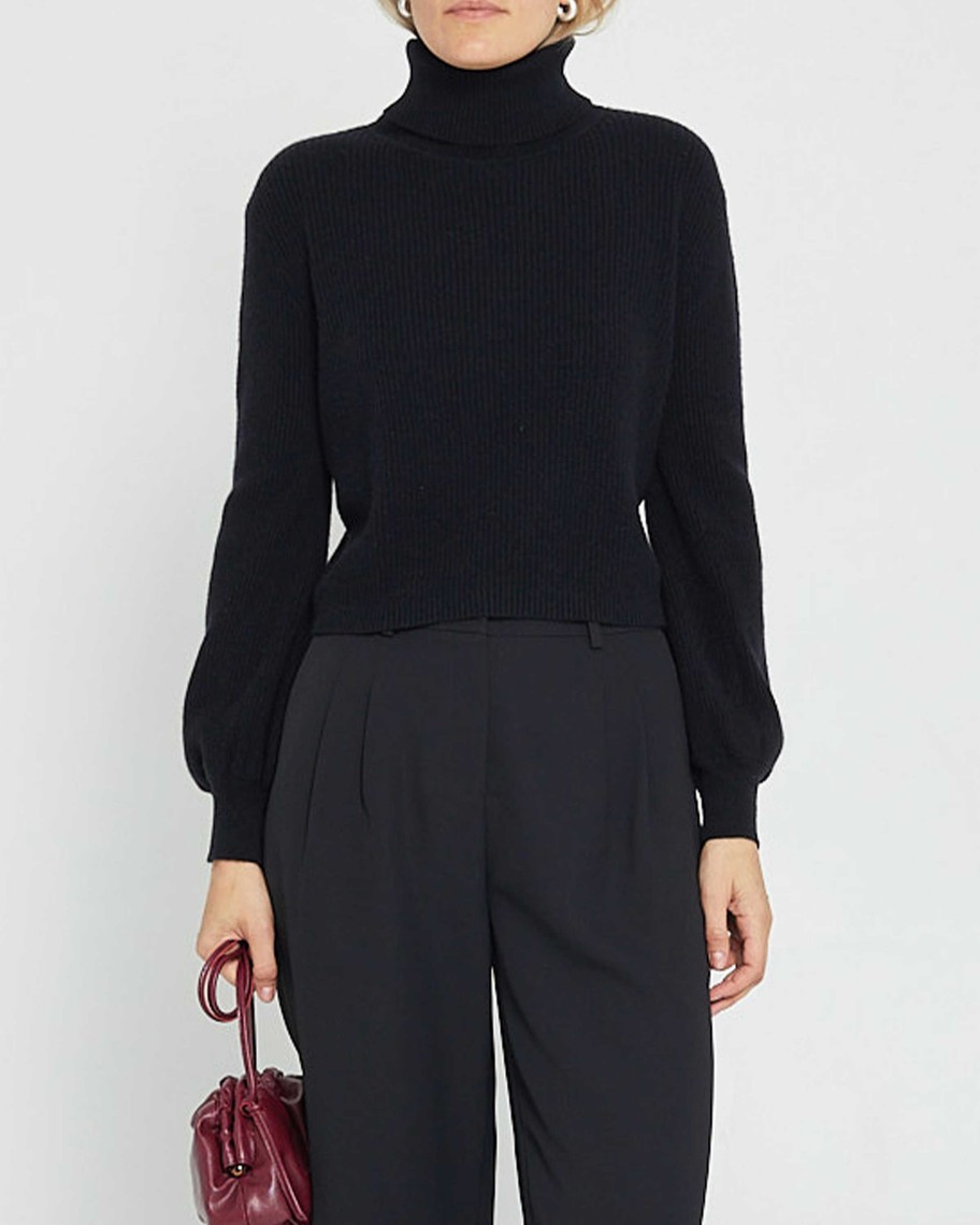 Clothing CAARA | Niki Cashmere Sweater Black