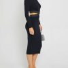 Clothing o.p.t | Herve Dress Black