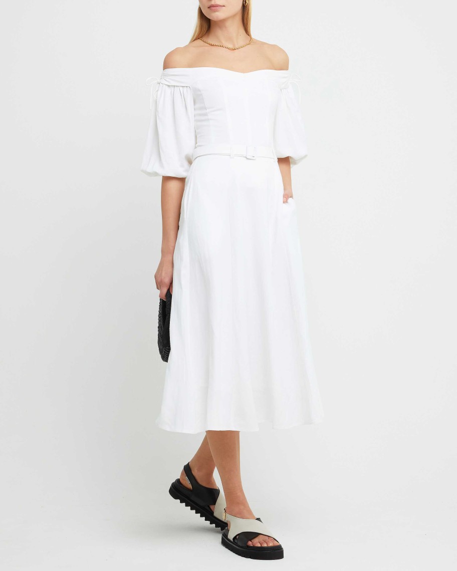 Clothing KOURT | Nacido Top White