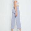 Clothing CAARA | Sunny Day Cropped T-Shirt Powder Lilac