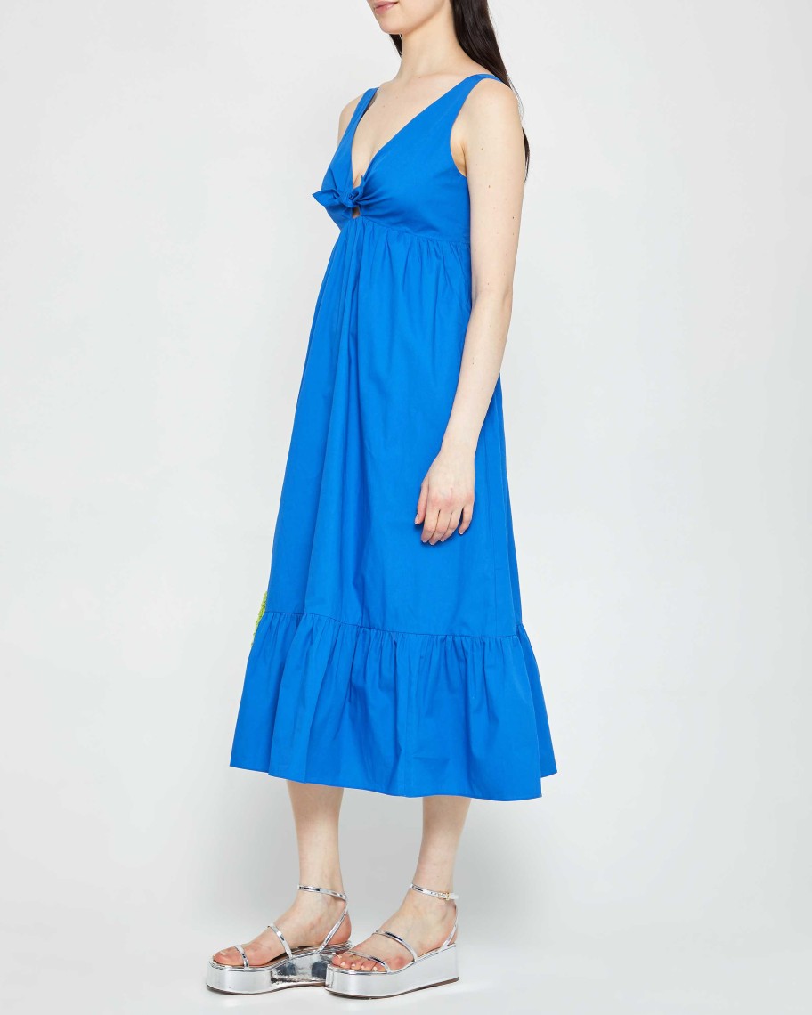 Clothing CAARA | Plaza Dress Cobalt