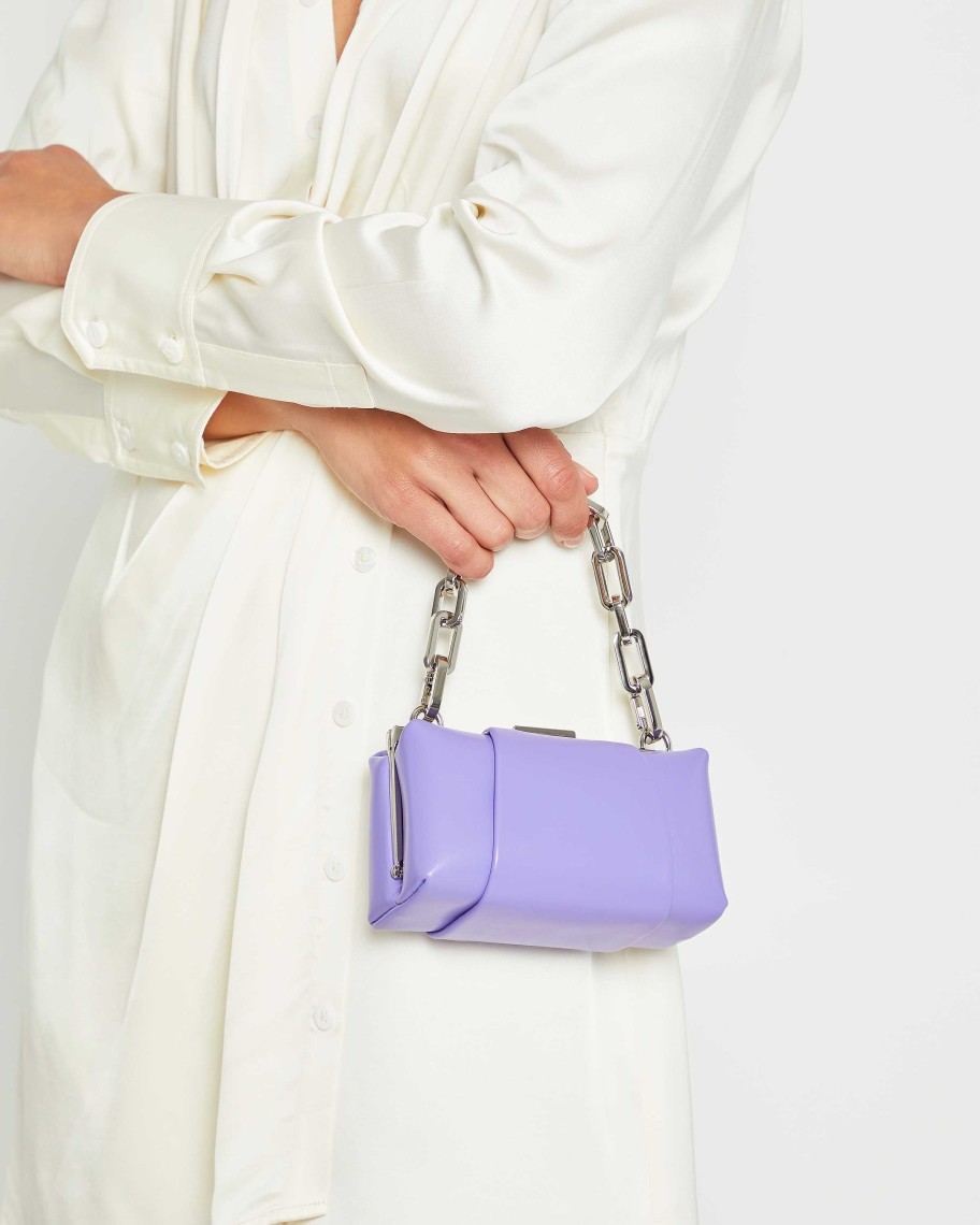 Accessories Kunogigi | Link Leather Mini Bag Purple