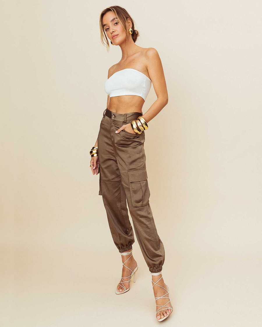 Clothing kourt | Westlyn Cargo Pant Army Green