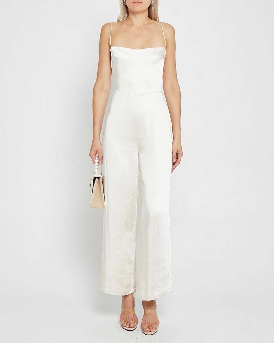 Clothing o.p.t | West Jumpsuit Champagne