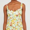 Clothing o.p.t | Catriona Dress White Fruit Print