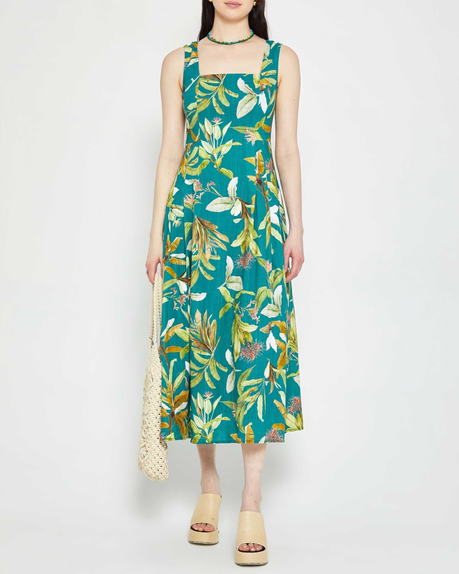 Clothing o.p.t | Xela Dress Tropical Palm