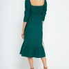 Clothing o.p.t | Bonnie Dress Dark Green