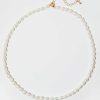 Clothing Few Moda | Double Pearl Necklace White