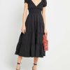 Clothing o.p.t | Cotton Delia Dress Black