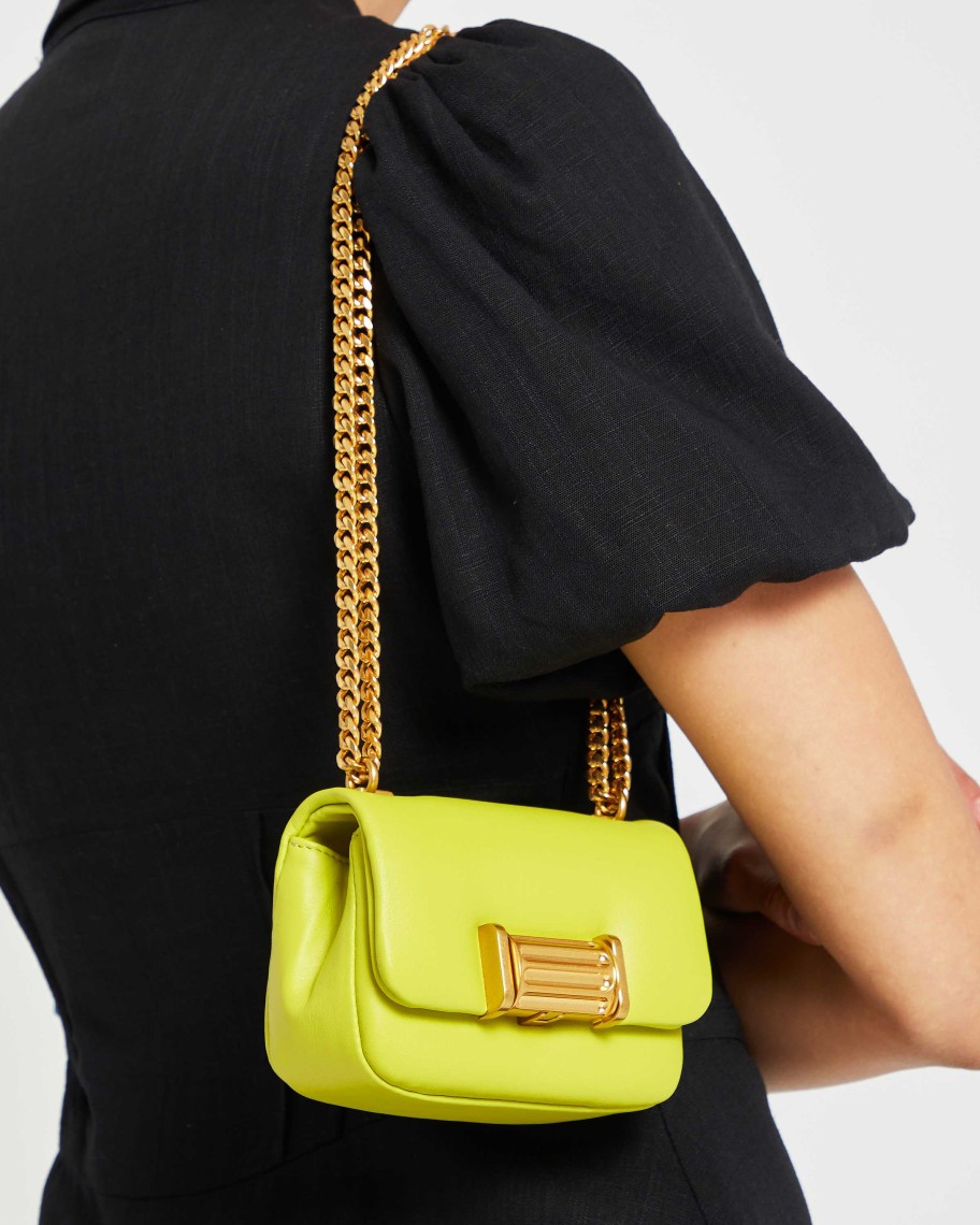 Accessories Kunogigi | Fufu Leather Mini Bag Pistachio