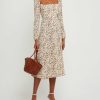 Clothing o.p.t | Lenon Dress Green Floral