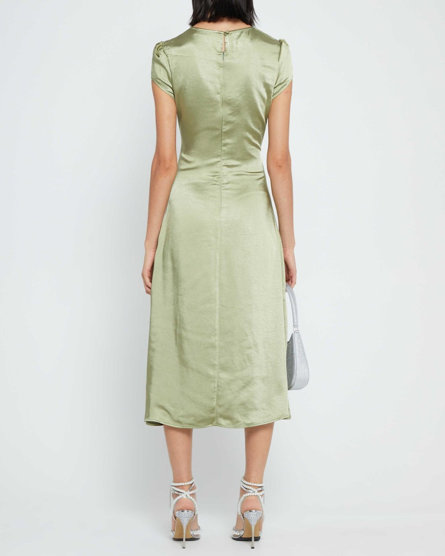 Clothing o.p.t | Quinn Dress Moss