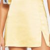 Clothing kourt | Brooke Mini Skirt Yellow