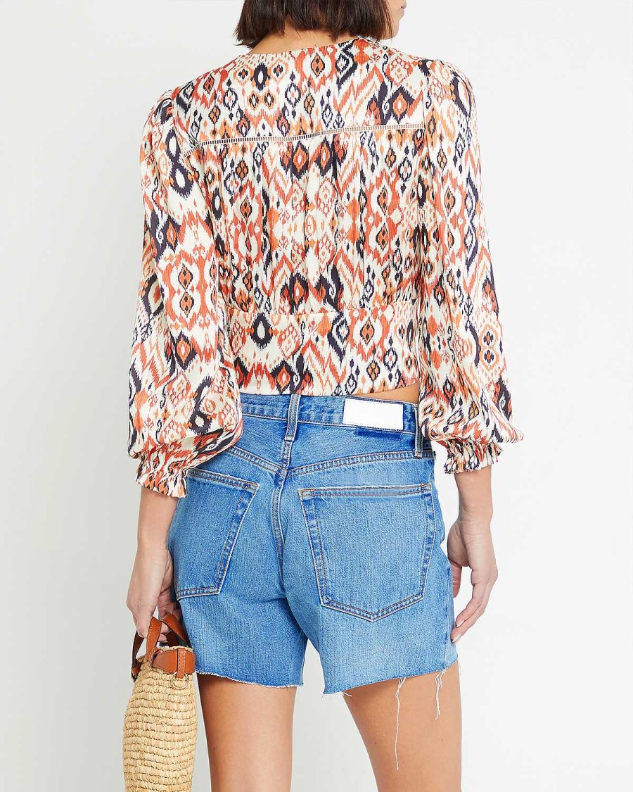 Clothing o.p.t | Frida Top Orange Boho