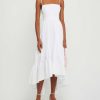 Clothing o.p.t | Dionne Cotton Dress White