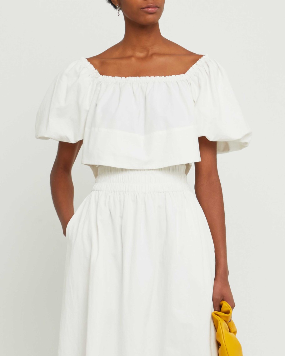 Clothing kourt | Eden Cotton Top White