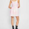 Clothing kourt | Tommi Dress Pink Plaid