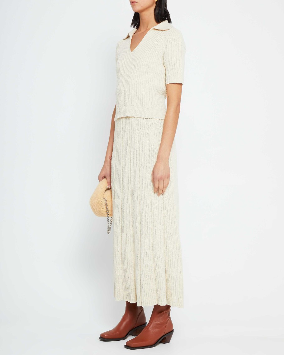 Clothing CAARA | Kalei Two Piece Set Cream