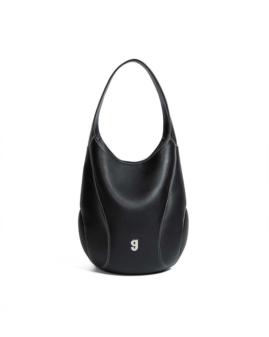 Accessories Kunogigi | Italian Leather Arena Large Bag Black