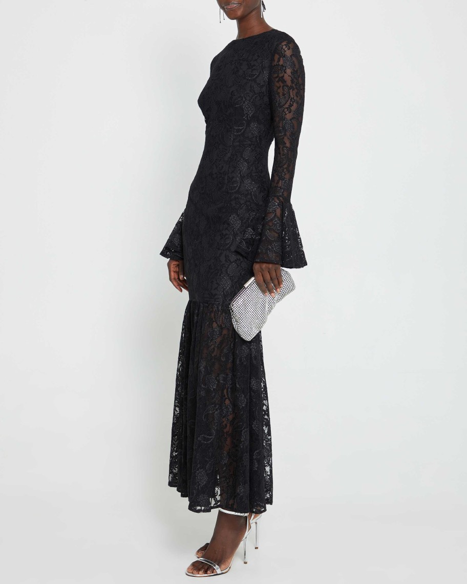 Clothing o.p.t | Hailey Maxi Dress Black