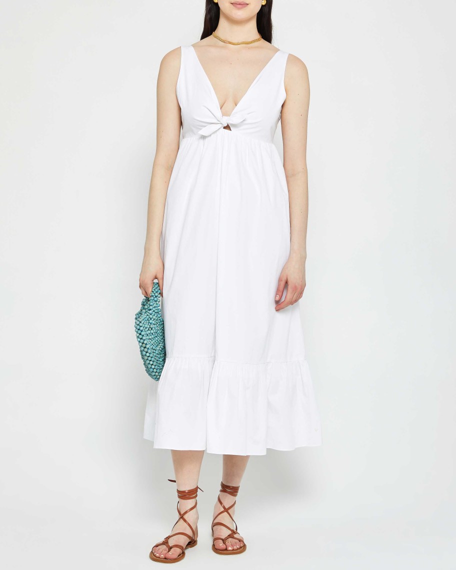 Clothing CAARA | Plaza Dress White