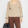 Clothing CAARA | Nile Cashmere Sweater Oatmeal